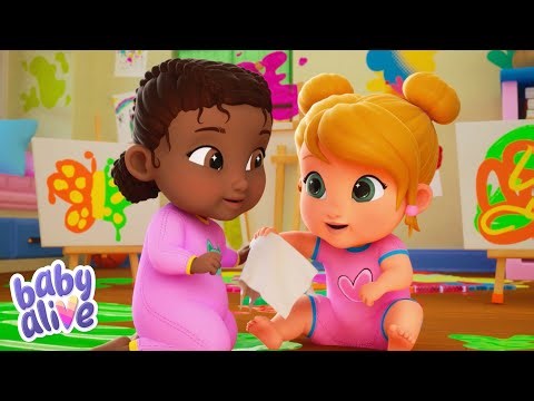 We all make mistakes! 🍎 Baby Alive Official 🍼 Educational Cartoons for Kids ✨ Kids Videos 💕