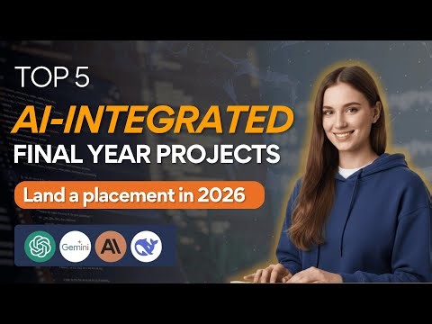 Top 5 AI Projects for Final Year Students 2025 | ChatGPT, Gemini & DeepSeek Integration Ideas