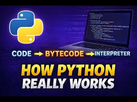 Python Working Mechanism (Code → Bytecode → Interpreter)