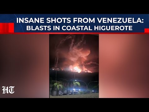 Unreal Visuals From Venezuela: Explosions Caught On Cam In Two Venezuelan Cities Caracas & Higuerote