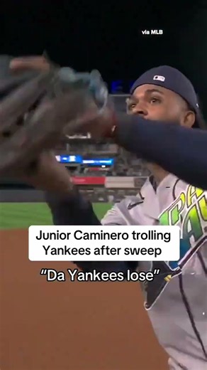 The Rays complete the sweep of the Yankees