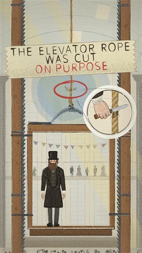 Why This Elevator Didn't Fall When Its Rope Was Cut #howitworks #engineering #history