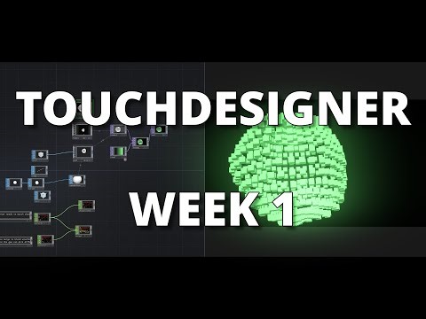 I Started Learning TouchDesigner (Week 1)