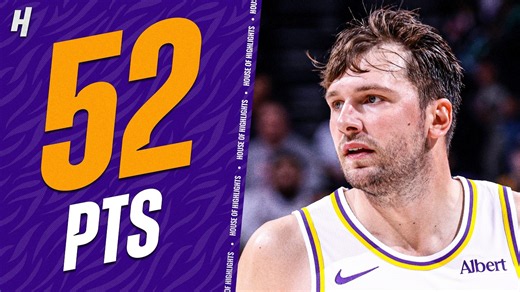 Luka Doncic CRAZY 52 PTS vs Jazz 🔥