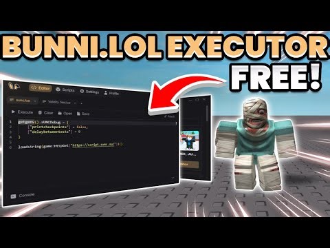 FIRST FREE 100% UNC EXECUTOR?! 😳 | Bunni.lol Roblox Executor (Undetected & Antiban)
