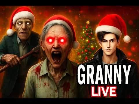 🔥Granny Live🔥Thriller🔥 |🔴Horror Gamepaly🔴| ⚡Zzz Red FF⚡#granny #grannygame #horror