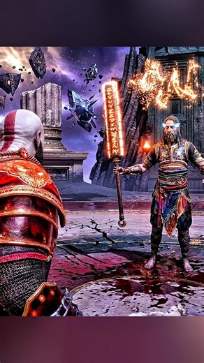 Kratos vs Tyr | god of war Ragnarok