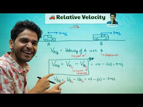 Motion in 1D — L8 Relative Motion