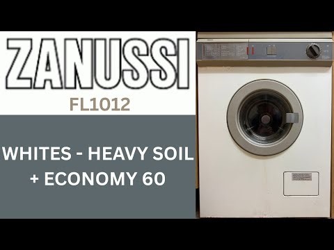 Zanussi FL1012 Washing Machine - [B] Whites - Heavy Soil + Economy 60