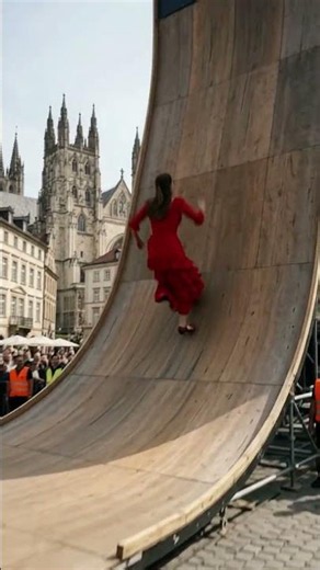 Flamenco Dancer RUNS Up a 6-Story Wall 😱