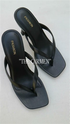 The perfect flip-flop style high heels — because they’re convertible heels #womensshoes