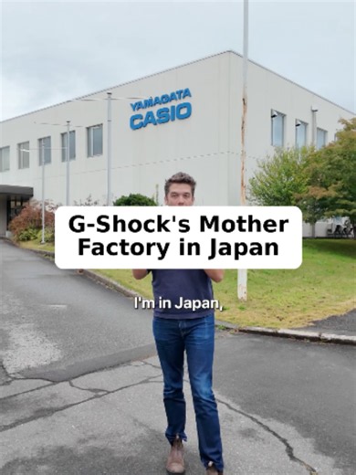 Casio hosted me at their Yamagata factory where the MR-G is made. This is how a G-Shock becomes an $8,000 watch. #gshock #casio #mrg#gshock #casio #mrmrg