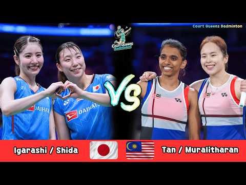 🔴 Igarashi / Shida (JPN) vs Tan / Muralitharan (MAS) | Women's Doubles | Badminton 2026