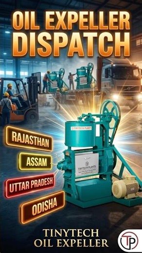 India’s biggest manufacturer of Cold press Oil Expellers Machines. 4 Oil Mill Plant Dispatched