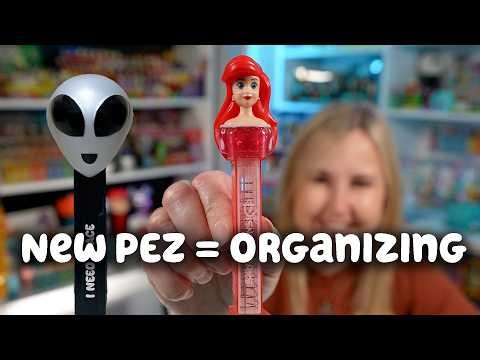New PEZ Additions + Organizing Them Into The Collection - Disney Parks PEZ, Alien PEZ