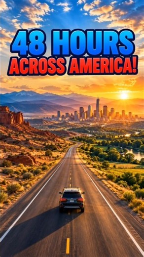48 Hours Across America! | An Epic American Road Trip