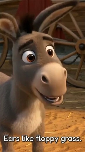 Hee-Haw, Hee-Haw, Flick! 🫏 | Toddler Donkey Dance Song #Shorts