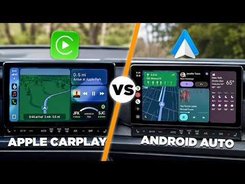 New Apple CarPlay vs Android Auto: iOS 26 "Liquid Glass" or Google Gemini AI?