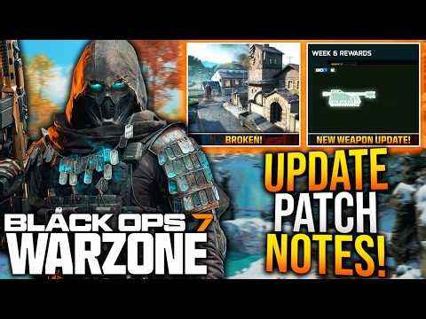 Call Of Duty NEW UPDATE PATCH NOTES! WARZONE GAMEPLAY UPDATES, New Content, & More!