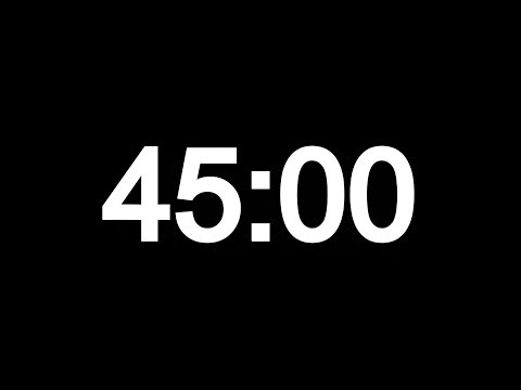 45 Minute Timer