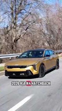 What to know about the 2026 Kia K4 Hatchback