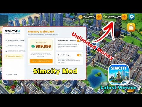 Simcity Buildlt Mod Menu Latest Version Download Unlimited Money 