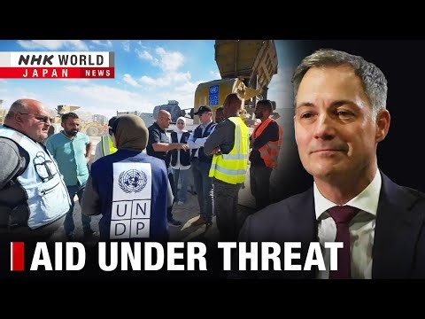 UNDP warns budget cuts threaten aid effortsーNHK WORLD-JAPAN NEWS
