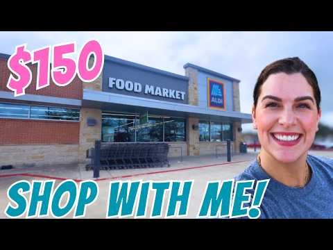 $150 Aldi Grocery Haul For My Family of 6! Grocery Shopping On A Budget! The Simplified Saver