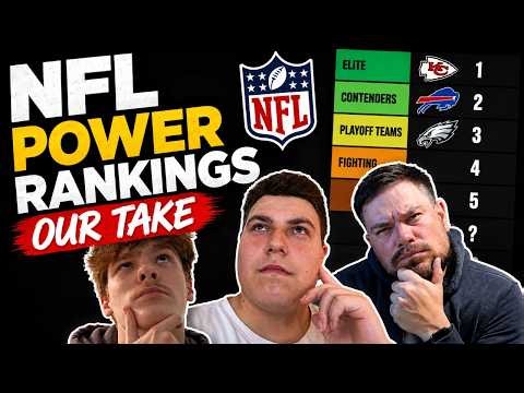 NFL POWER RANKINGS: Our Top 32 Teams