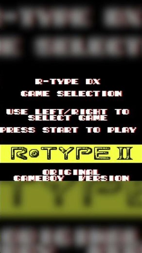 Game Boy Color vs Original - R-Type DX Music Edition Comparison #tutorial