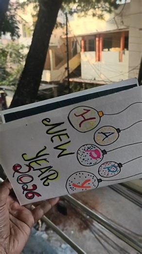 Sukruti Anand on Instagram: "When creativity saves the day 🎄✨ A last-minute, handmade Secret Santa card ❤️. I Hope you loved it! ashwinisesham #SecretSanta #HandmadeCard #christmas #blinkit"