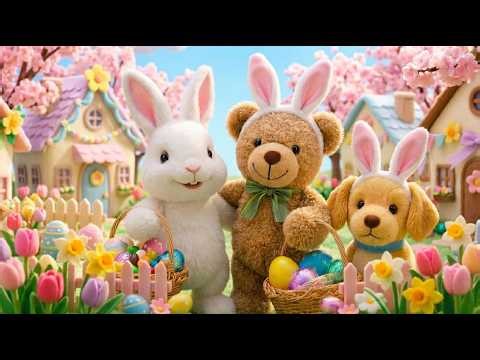 Storybook Easter Plush World 🐣 | Calming Spring Ambience & Music