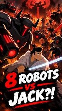 Jack and the 8 Ultra-Robots 🤖⚔️ | Samurai Jack #samuraijack #aku #cartoonnetwork