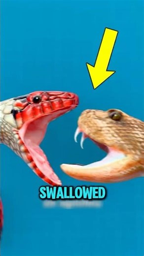 Snakes Eating Other Snakes Nature’s Most Shocking Predator 😱