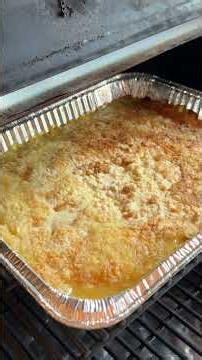 Easy Pineapple Dump Cake on the Smoker! | BBQ Dessert Recipe