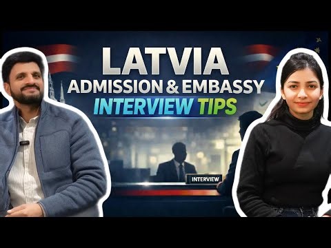 Latvia Study Visa Interview Tips | Study Visa Success Guide 2026 | Embassy Questions Preparation