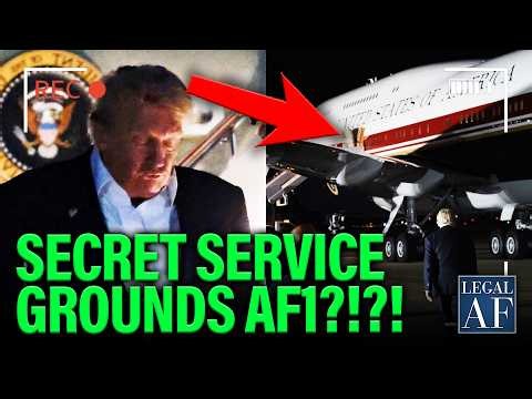 Trump RED FACED as his Qatari Air Force One Is Deemed UNSAFE by His Secret Service and is GROUNDED!!