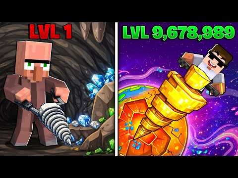 Upgrading Noob to God Drill in Roblox..