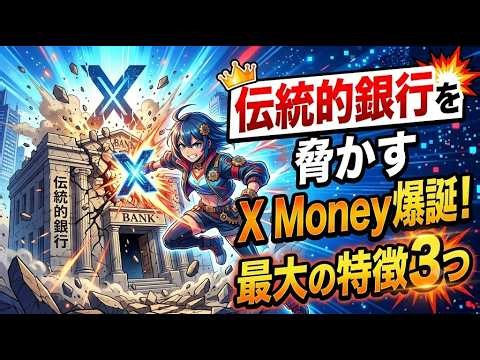 伝統的銀行を脅かすX Money爆誕！最大の特徴3つ