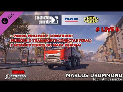 Construction Simulator - Mapa Europa - O Transporte Conecta!FINAL - Batendo um papo!