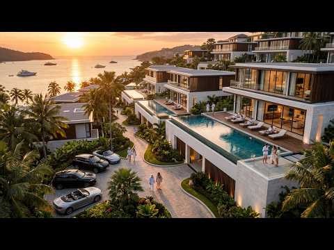 From Empty Land to Luxury Resort Villa Complex ⏱️ Full Construction Timelapse 4K