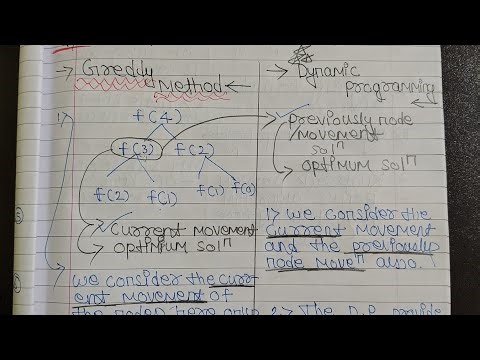 Difference between Greedy Method and Dynamic Programming | DAA #computerscience #btech #engineer