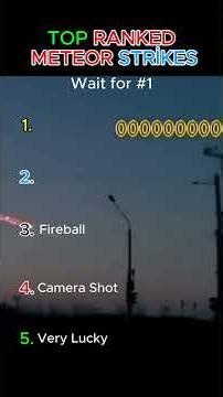 TOP RANKED METEOR STRIKES