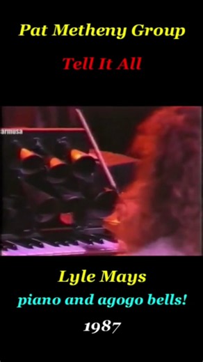Pat Metheny Group - Tell It All #shorts #LyleMays #piano