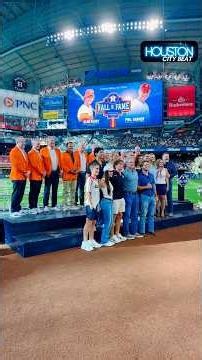 Astros Hall of Fame Induction Day