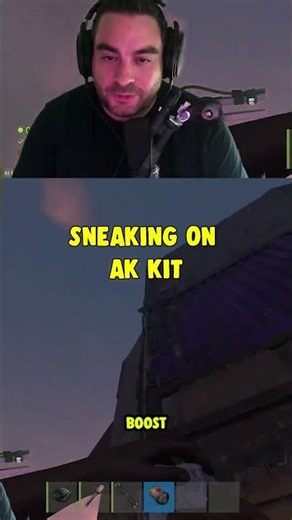 How to Deal With A Roof Camper in Rust 💀 #rust #gaming #shorts