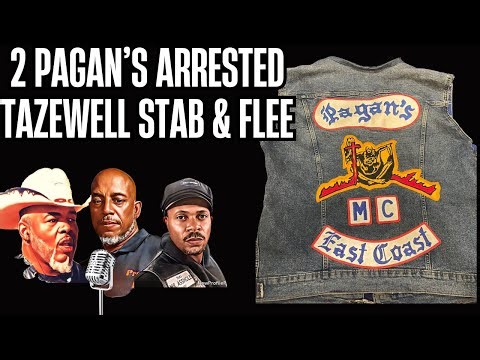 Two Pagan's arrested after stabbing in Tazewell