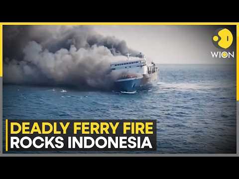 Deadly Indonesia Ferry Blaze Sparks Major Search And Rescue Mission | Indonesia Ferry Fire