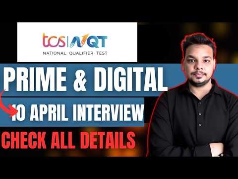 Today's TCS Interview Experiences | TCS Prime & Digital Interview Questions 2026 | TCS NQT Interview