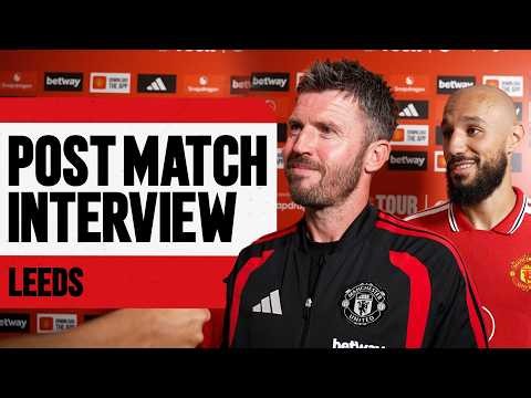 Michael Carrick & Nous Mazraoui Reflect On Win Over Leeds